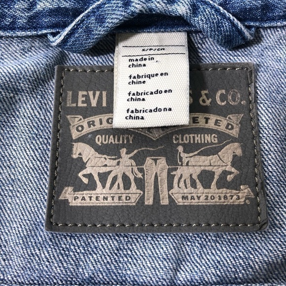 LEVI Strauss & Co Denim Jeans Jacket - Picture 15 of 16